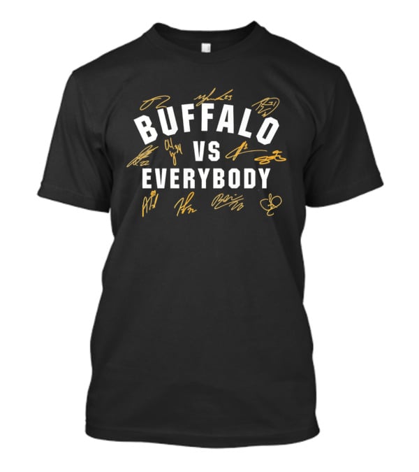 Buffalo Vs Everybody Signatures T-Shirt