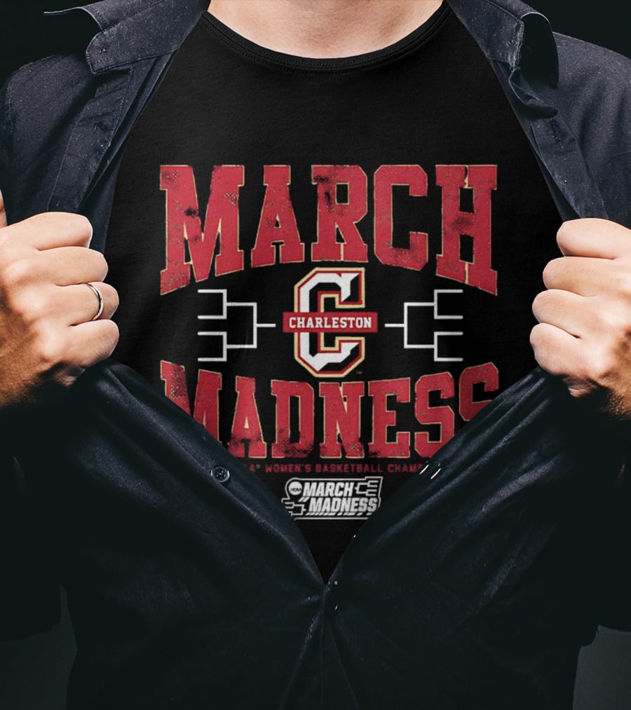 Charleston Cougars March Madness 2026 NCAA Women's Basketball Championship T-Shirt