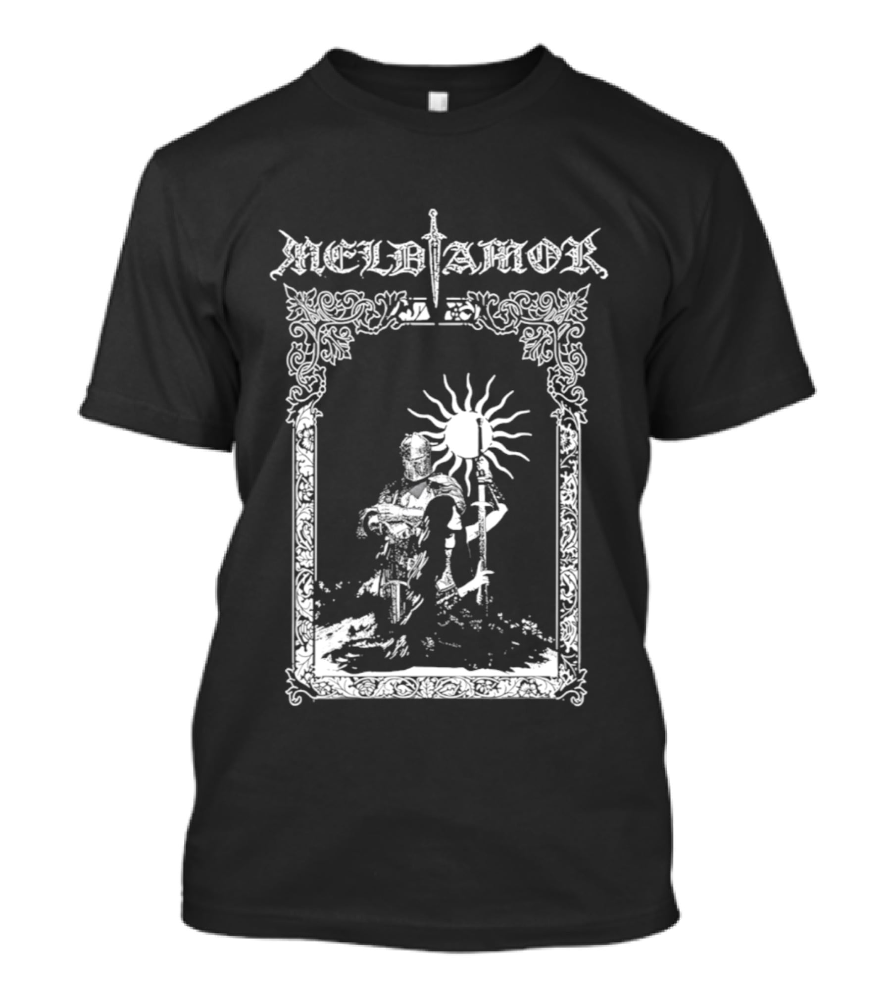 Meldamor Sword Sun Warrior Artistry T-Shirt
