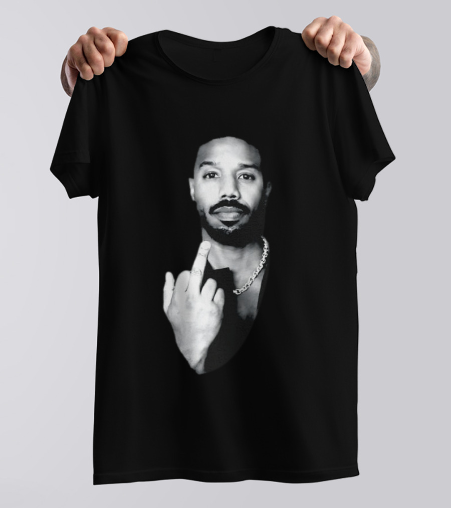 Michael B. Jordan Best Actor 2026 Oscar Middle Finger T-Shirt