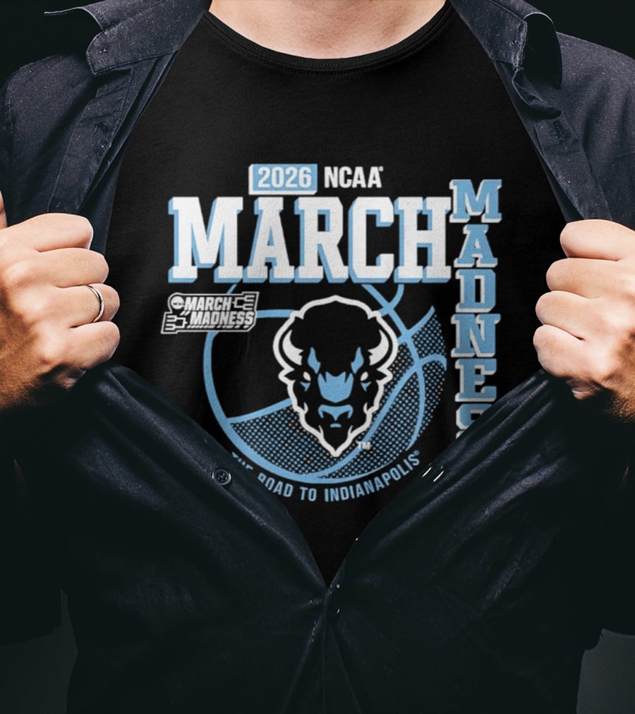 2026 NCAA March Madness Howard The Road To Indianapolis T-Shirt