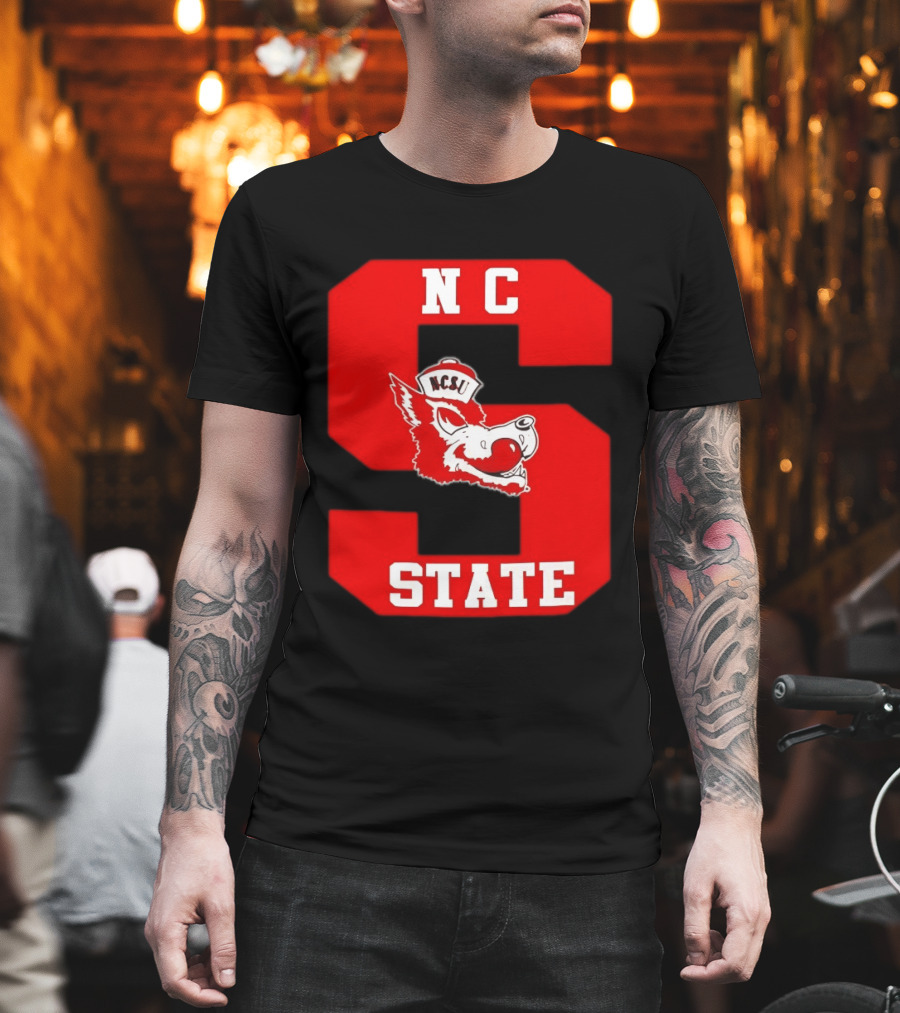 NC State Wolfpack NCSU Red Wolf T-Shirt