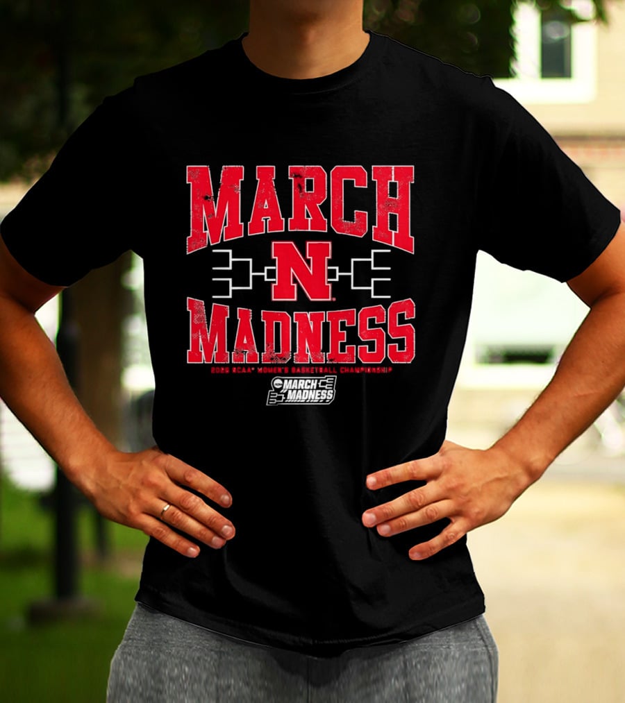 Nebraska Cornhuskers 2026 NCAA Women's Basketball March Madness Champions T-Shirt