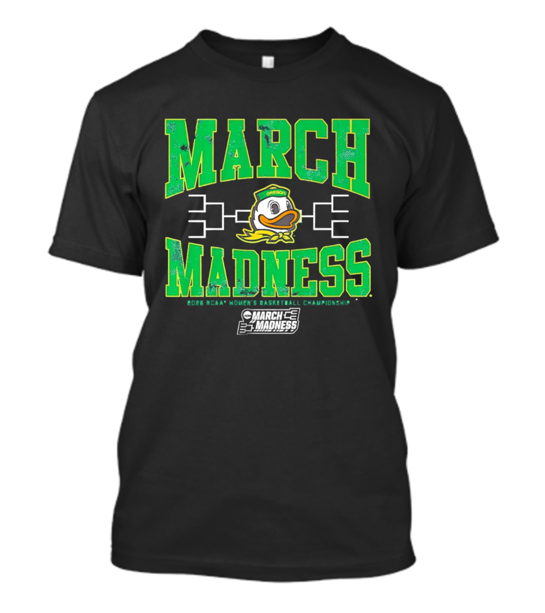 Oregon Ducks March Madness Women's Basketball Championship T-Shirt