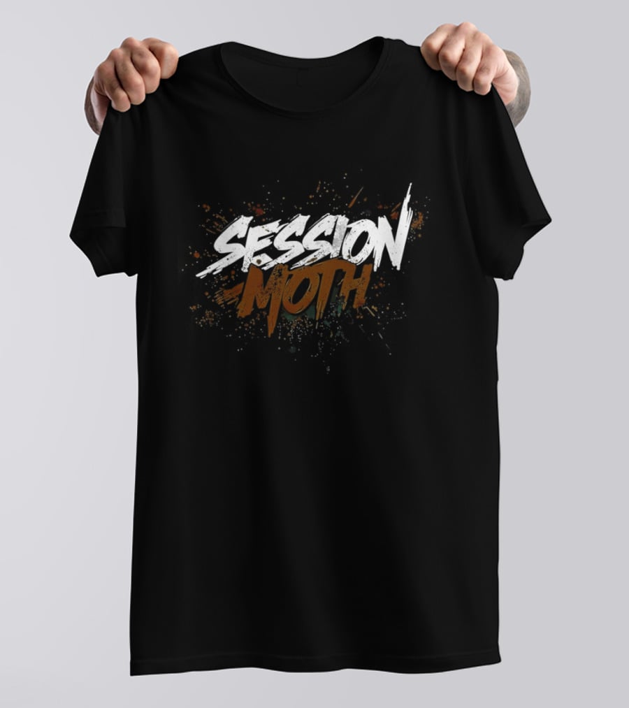 Session Moth Graphic Splash T-Shirt