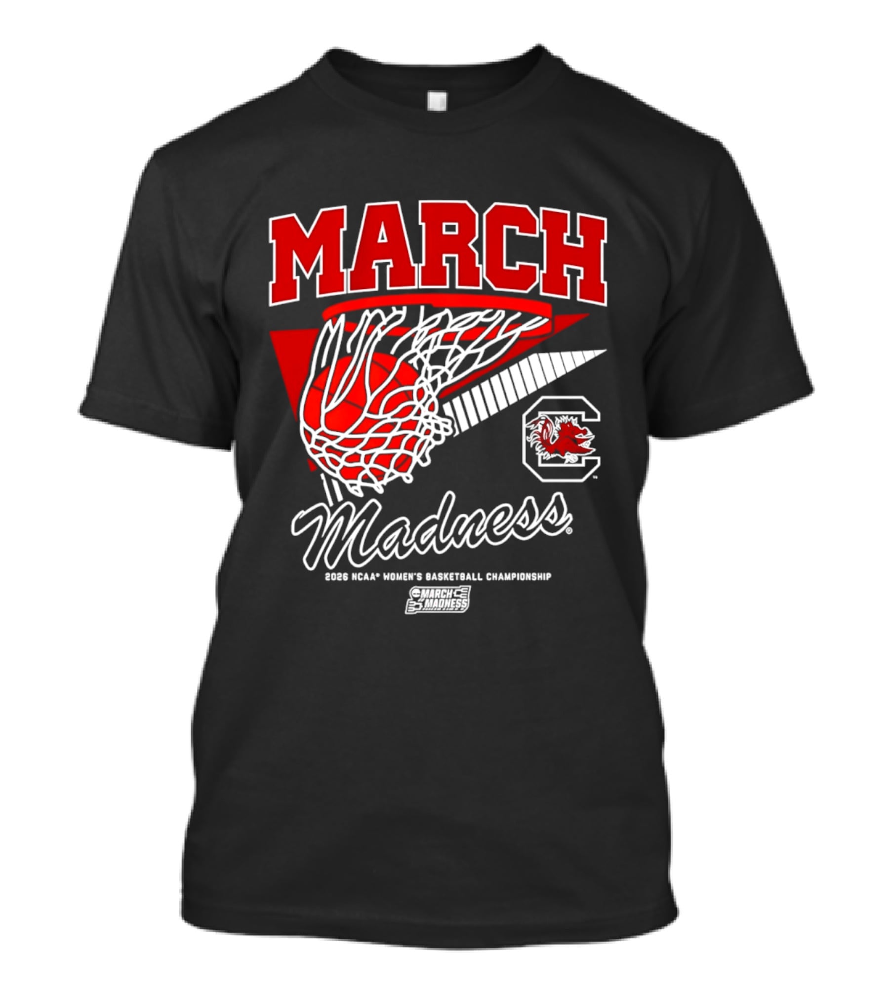2026 NCAA Women's Basketball Championship March Madness South Carolina Gamecocks T-Shirt