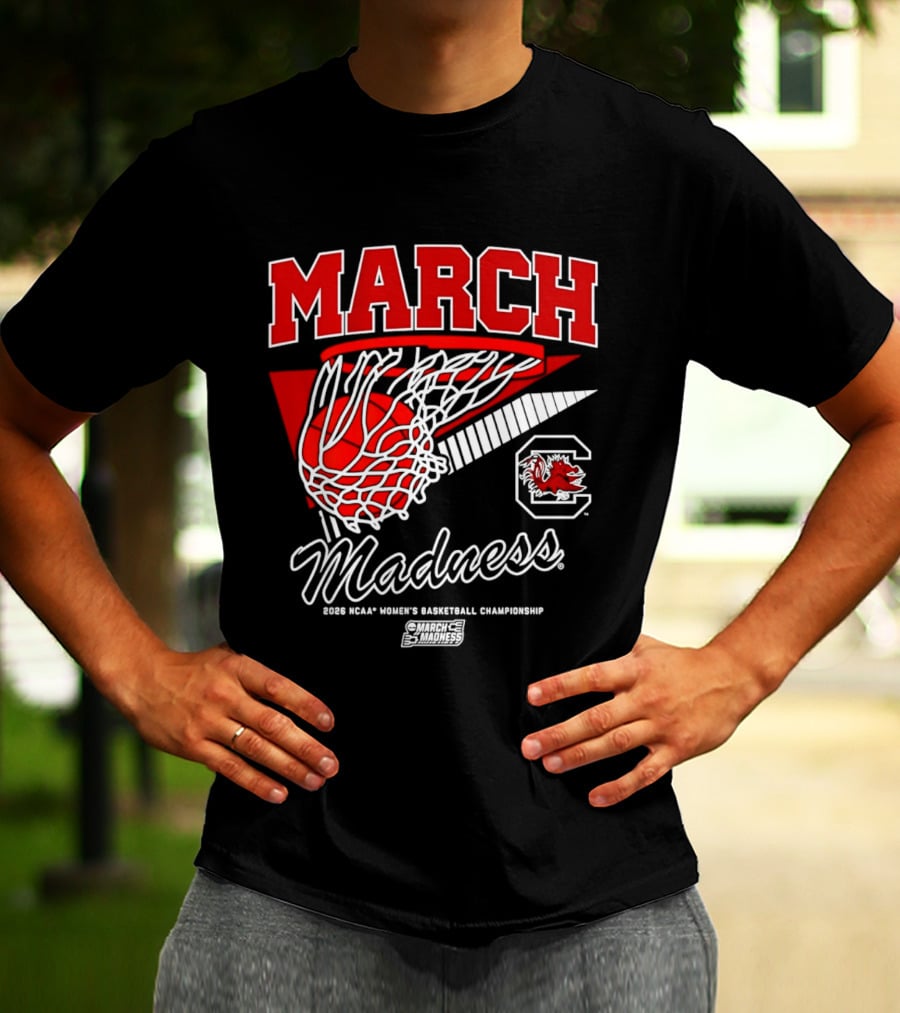 2026 NCAA Women's Basketball Championship March Madness South Carolina Gamecocks T-Shirt
