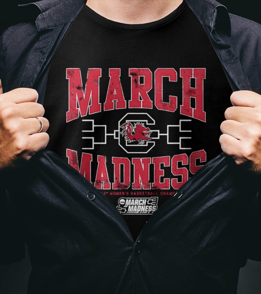 South Carolina Gamecocks 2026 NCAA Women's Basketball Championship March Madness T-Shirt