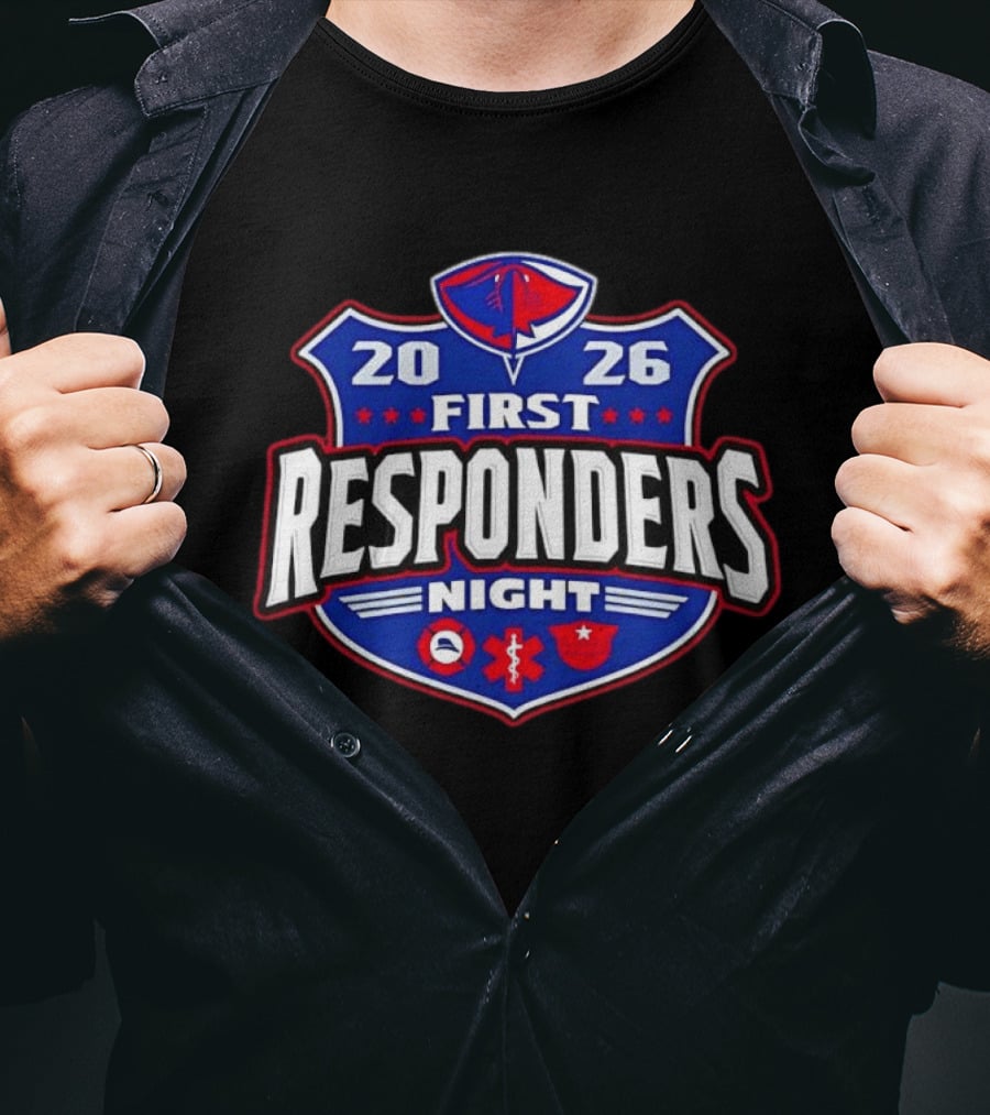South Carolina Stingrays 2026 First Responders Night Event T-Shirt