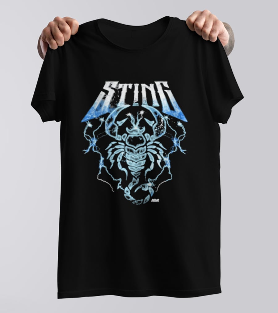 Sting AEW Lightning Scorpion T-Shirt
