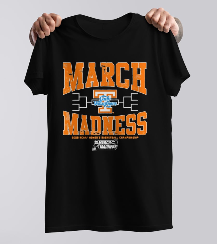 Tennessee Lady Volunteers March Madness 2026 NCAA Women's Basketball Championship T-Shirt