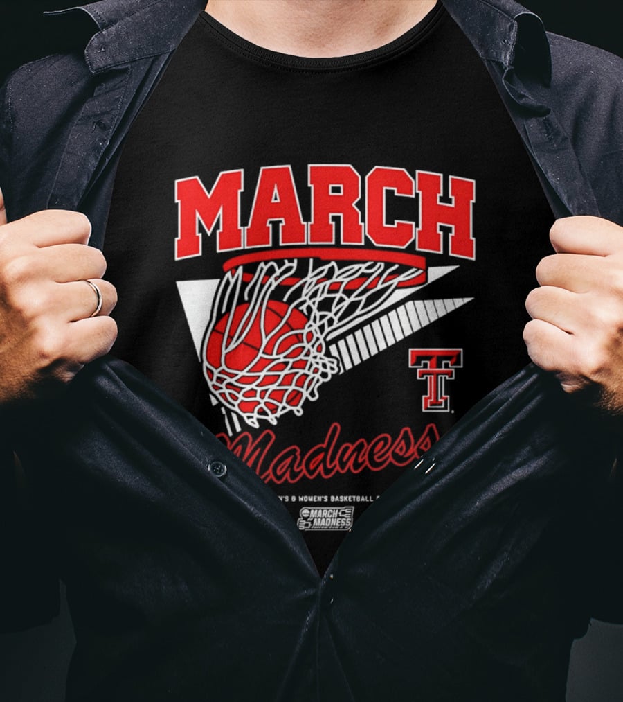 Texas Tech Red Raiders March Madness 2026 Basketball Championship T-Shirt
