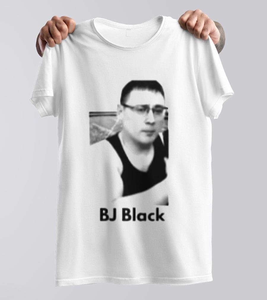 BJ Black Monochrome Sunglasses T-Shirt