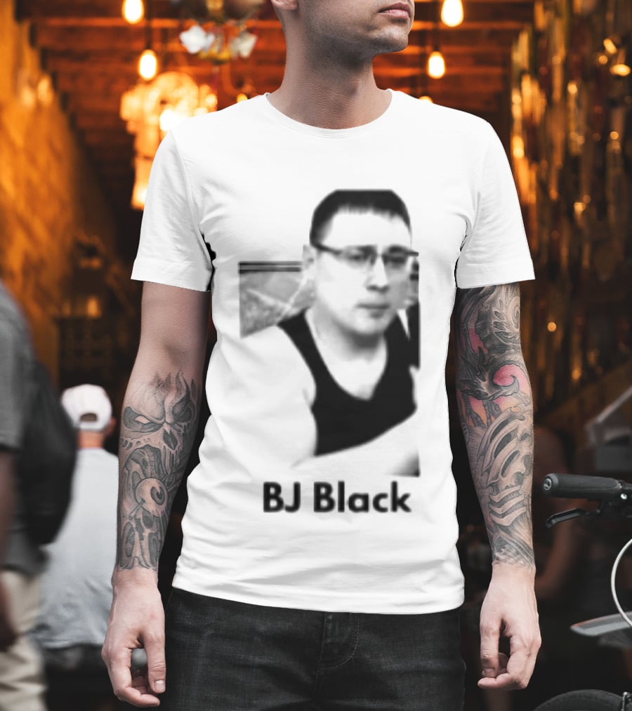 BJ Black Monochrome Sunglasses T-Shirt