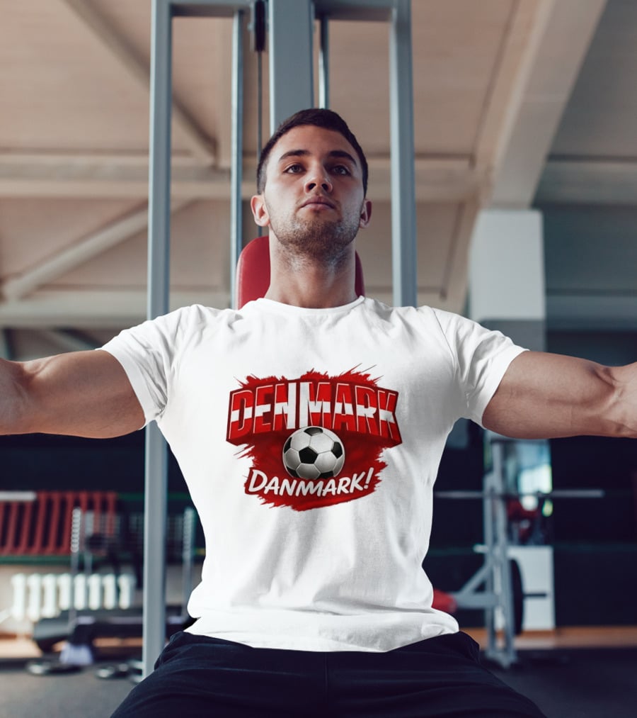 Denmark Danmark Soccer FIFA World Cup 2026 Football Team T-Shirt