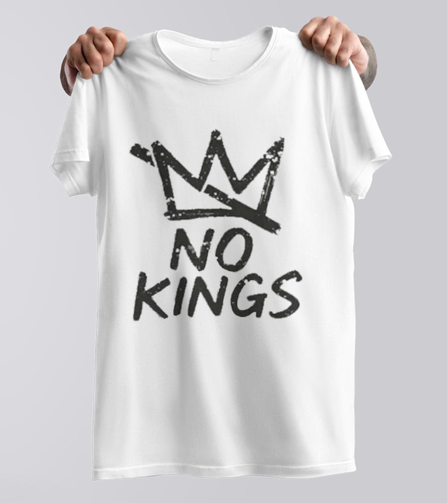 No Kings Crown Anti Monarchy T-Shirt