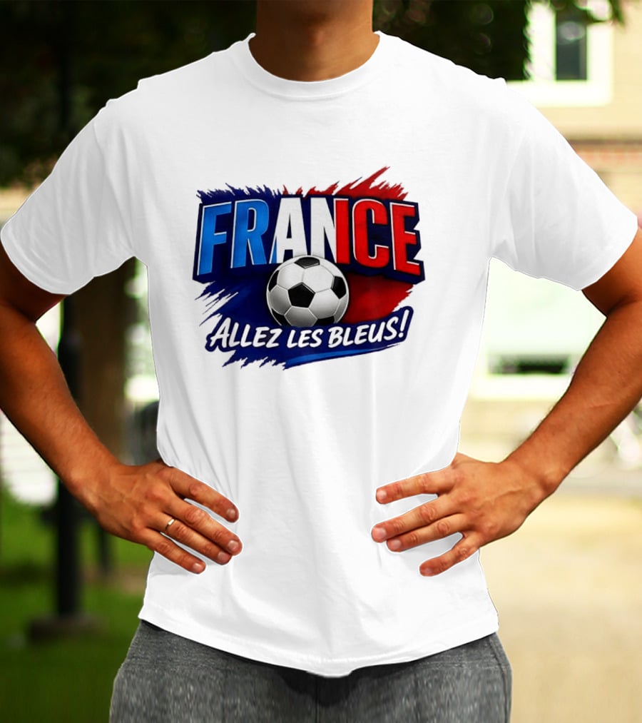 France Allez Les Bleus Soccer FIFA World Cup 2026 T-Shirt