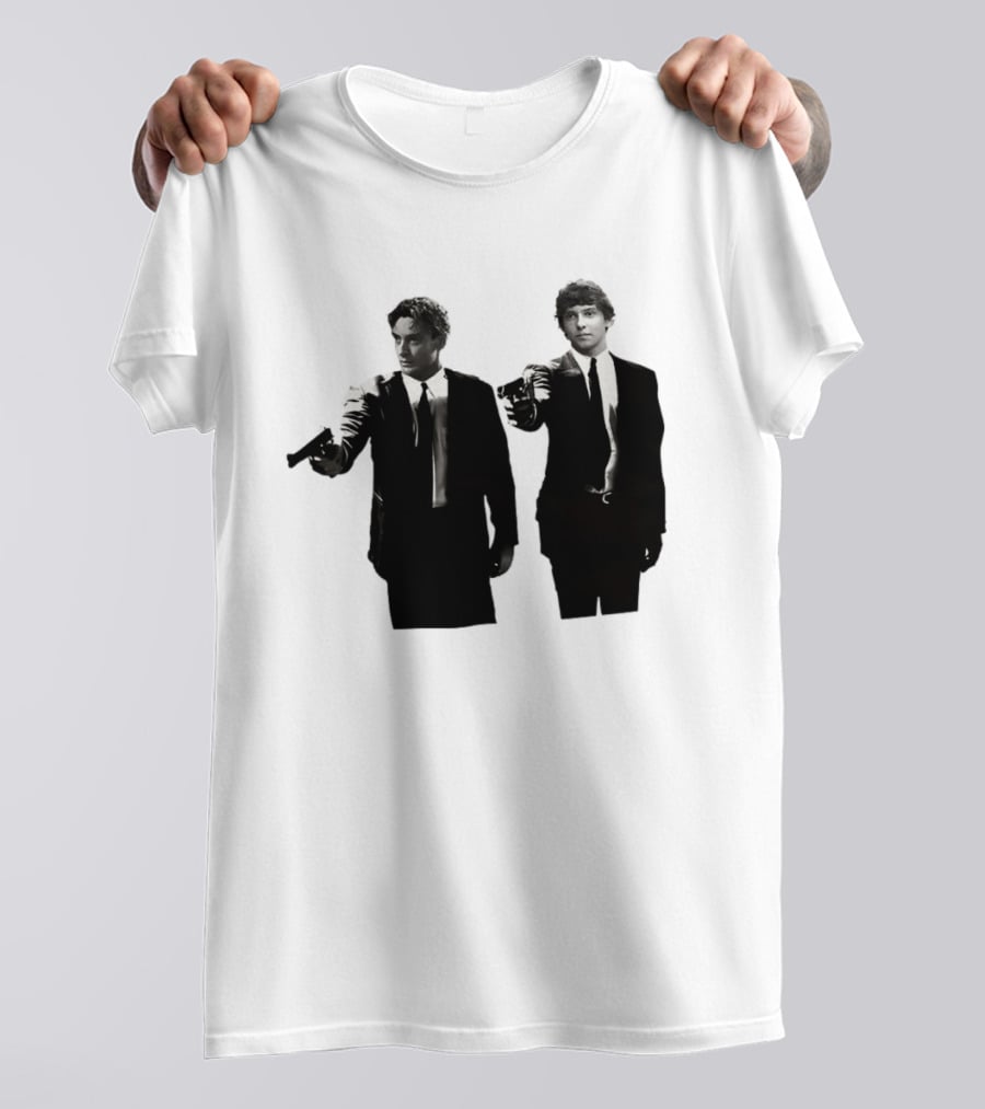 George Russell Kimi Antonelli Pulp Fiction Racing Showdown T-Shirt