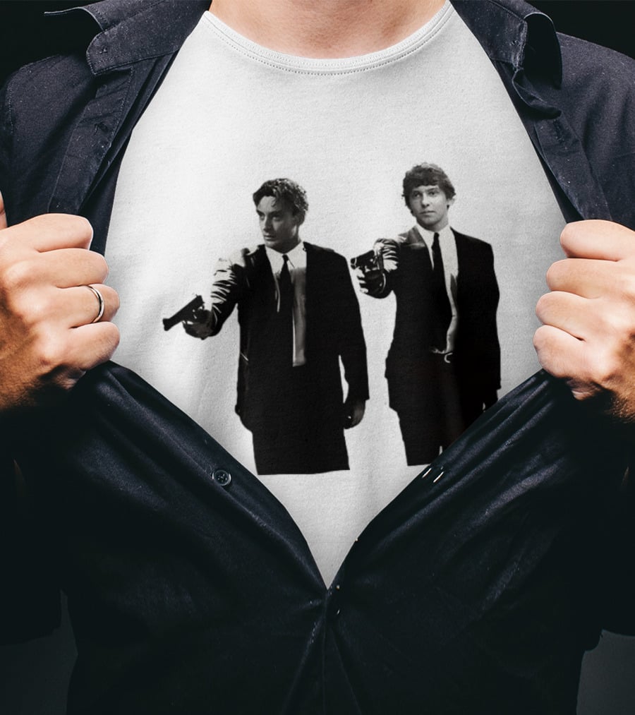 George Russell Kimi Antonelli Pulp Fiction Racing Showdown T-Shirt