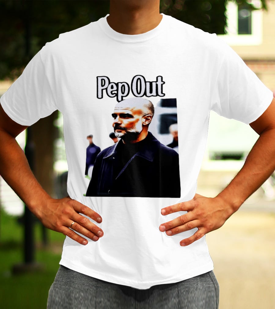 Pep Out Football Manager Critique T-Shirt