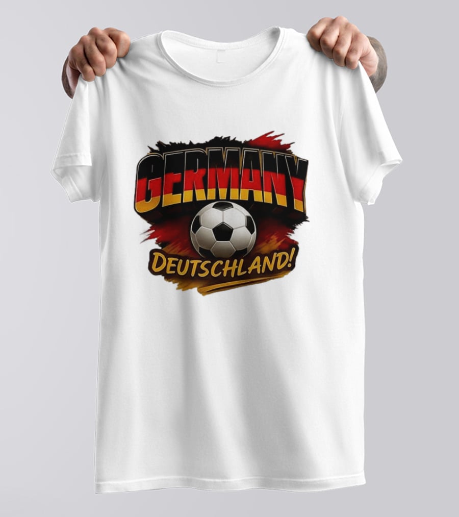 Germany Deutschland Soccer FIFA World Cup 2026 Soccer Ball T-Shirt
