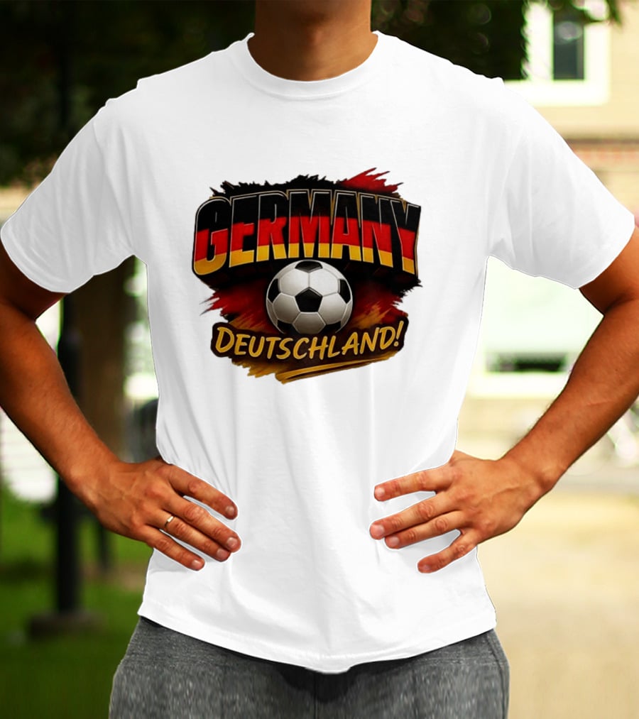 Germany Deutschland Soccer FIFA World Cup 2026 Soccer Ball T-Shirt
