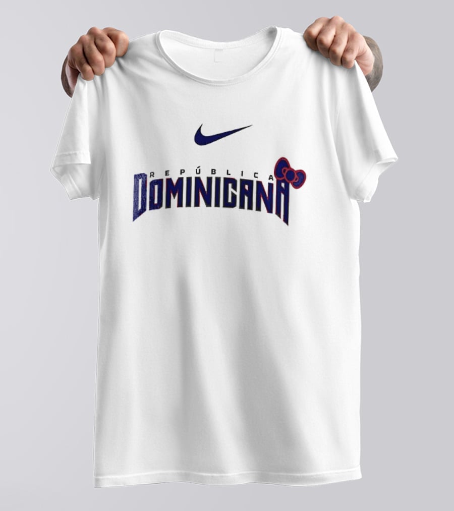 Nike República Dominicana X Hello Kitty Collaboration Baseball T-Shirt