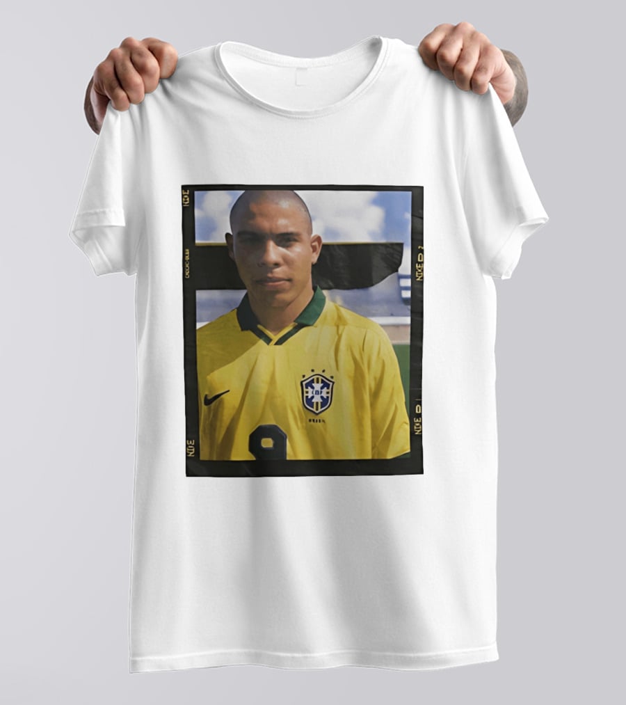 Brazil 2026 Ronaldo Nazario Heritage Nike 9 Jersey T-Shirt