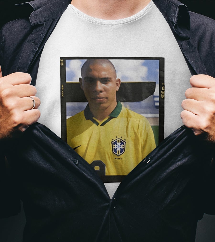Brazil 2026 Ronaldo Nazario Heritage Nike 9 Jersey T-Shirt