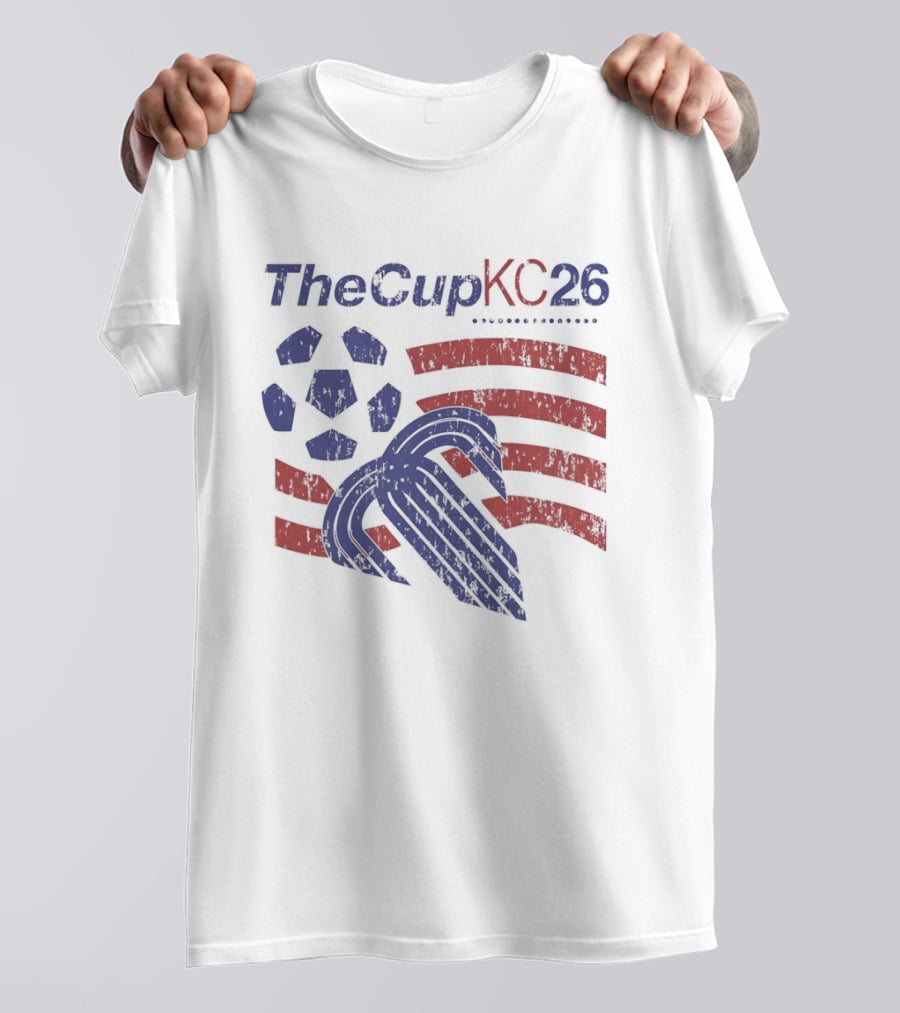The Cup KC 26 Soccer Stars And Stripes 2026 T-Shirt
