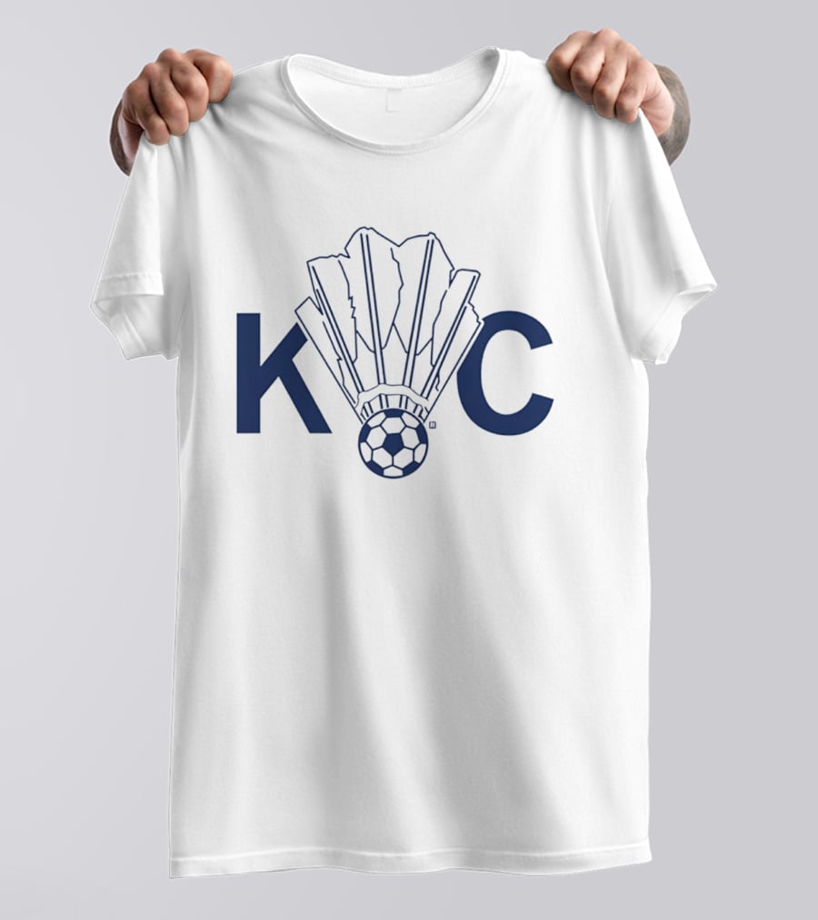 Kansas City KC Soccer Shuttlecock Combination T-Shirt