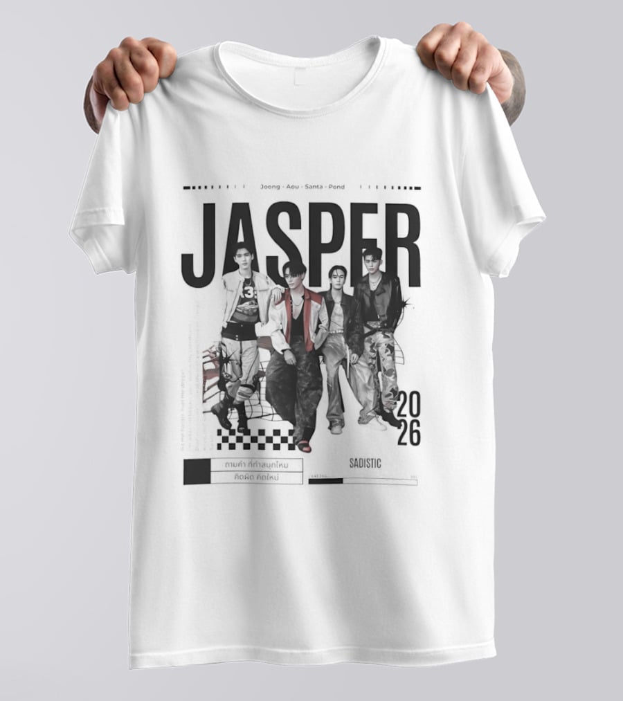 Jasper 2026 Joong Aou Santa Pond Fashion T-Shirt