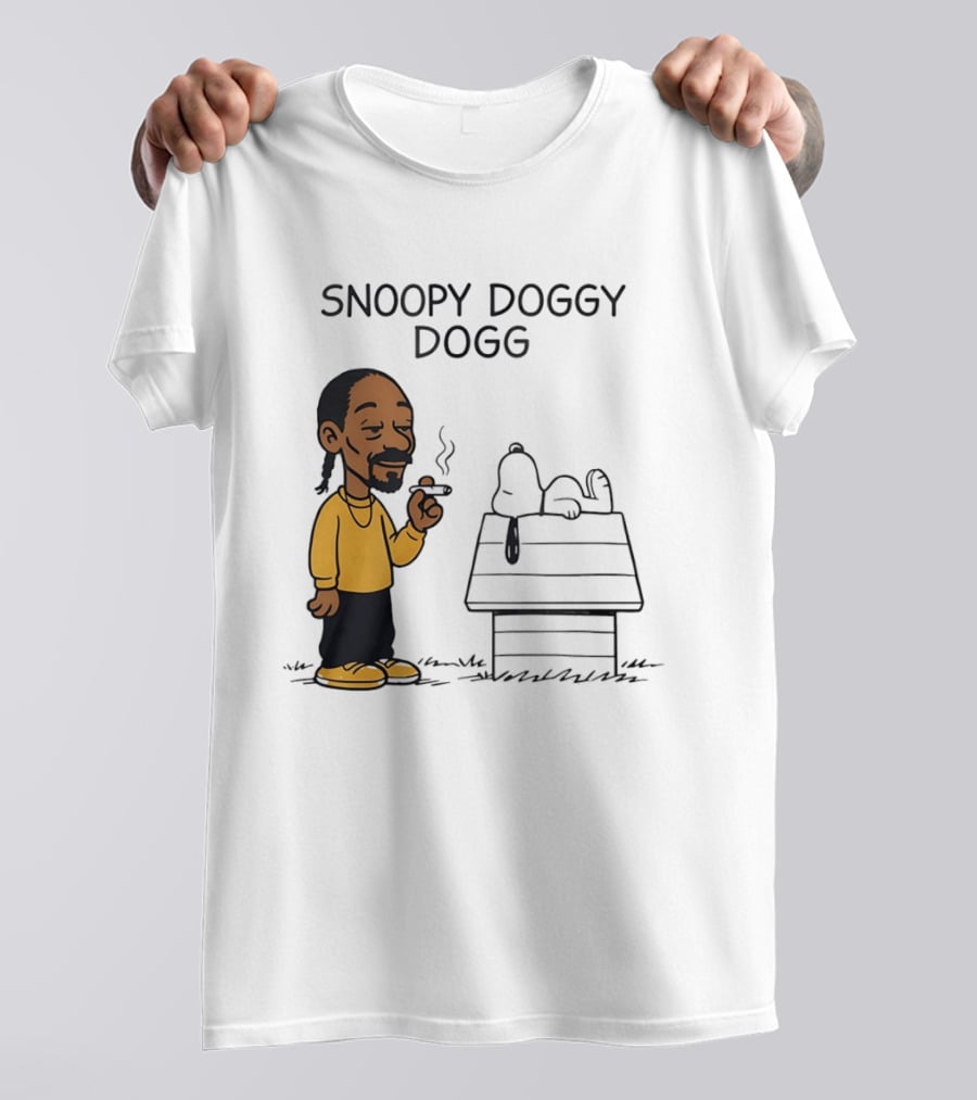 Snoopy Doggy Dogg Snoop Dogg And Snoopy Mashup T-Shirt