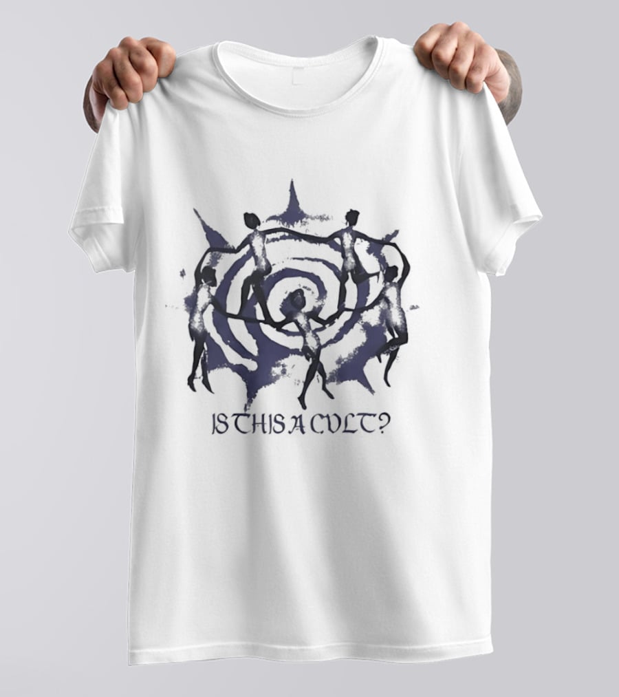 Is This A Cult Question Spiral Figures T-Shirt