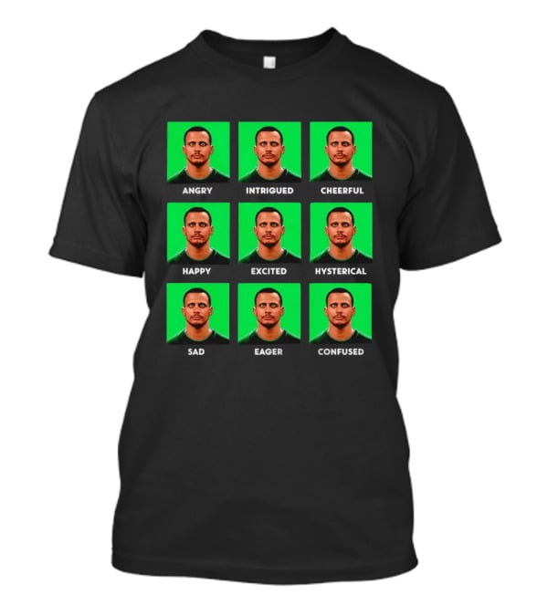 Faces Of Mazzulla Different Expressions T-Shirt