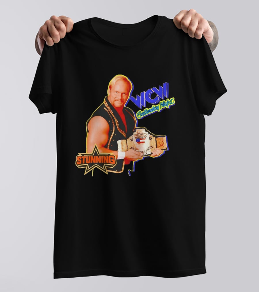 Stunning Steve Austin WCW Saturday Night United States Champion T-Shirt
