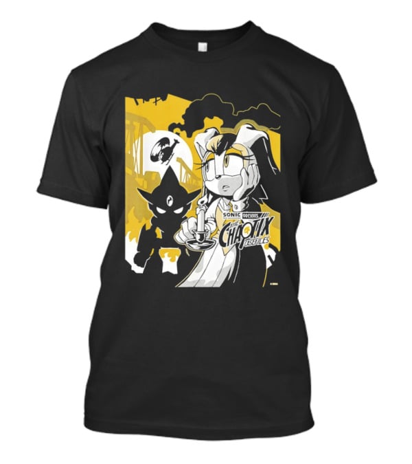 Sonic The Hedgehog Chaotix Casefiles Episode 5 Artwork With Candlelit Scene T-Shirt