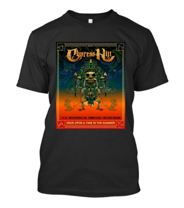 Cypress Hill XXXV Once Upon A Time In The Summer South Deerfield MA Tree House Brewing July 14 2026 T-Shirt