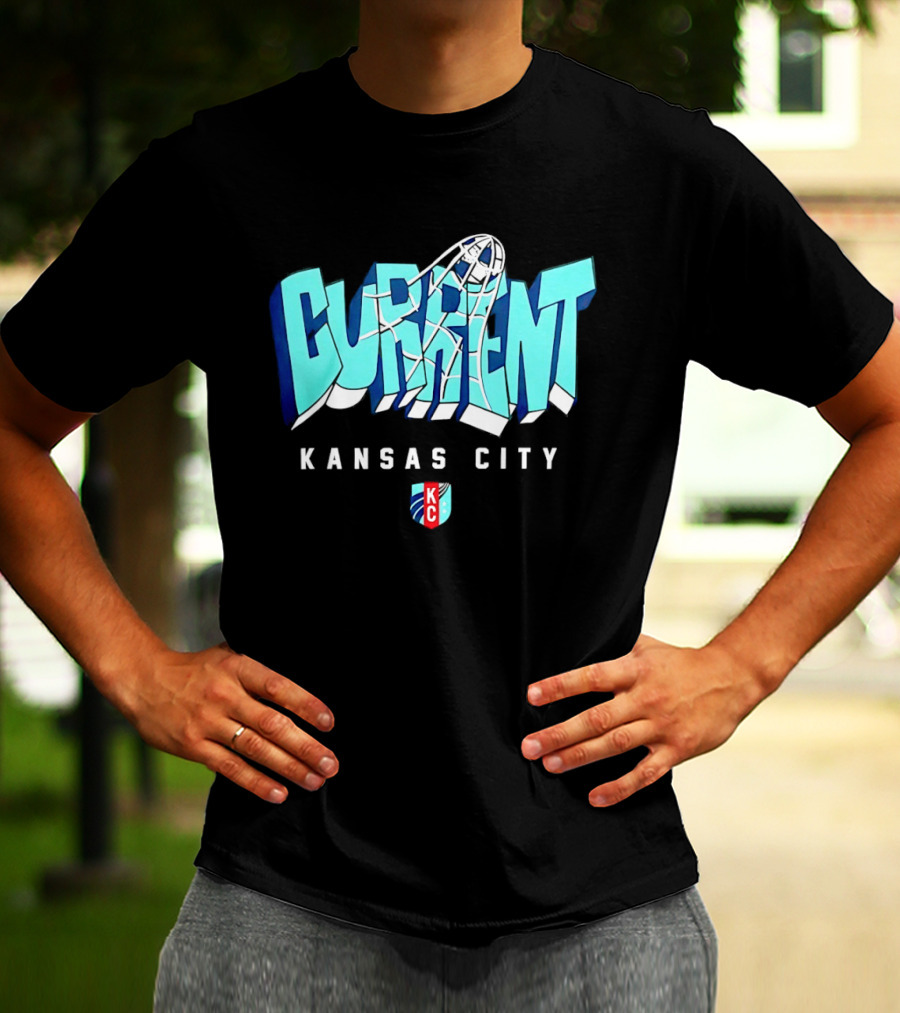 Kansas City Current KC Basketball Net T-Shirt