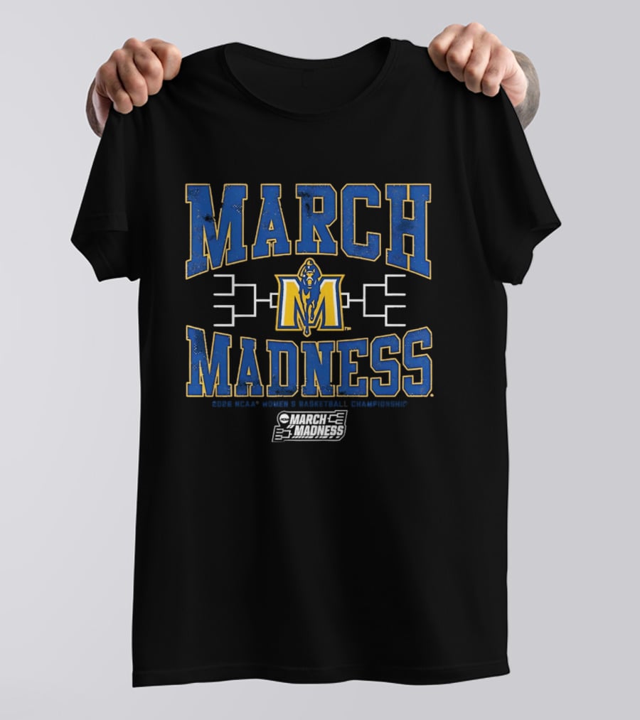 Murray State Racers March Madness 2026 NCAA Women's Basketball Championship T-Shirt