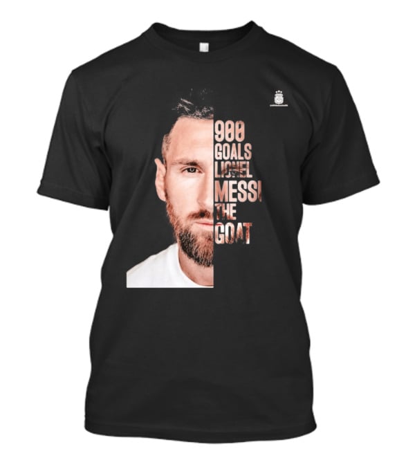 Lionel Messi The GOAT 900 Goals T-Shirt
