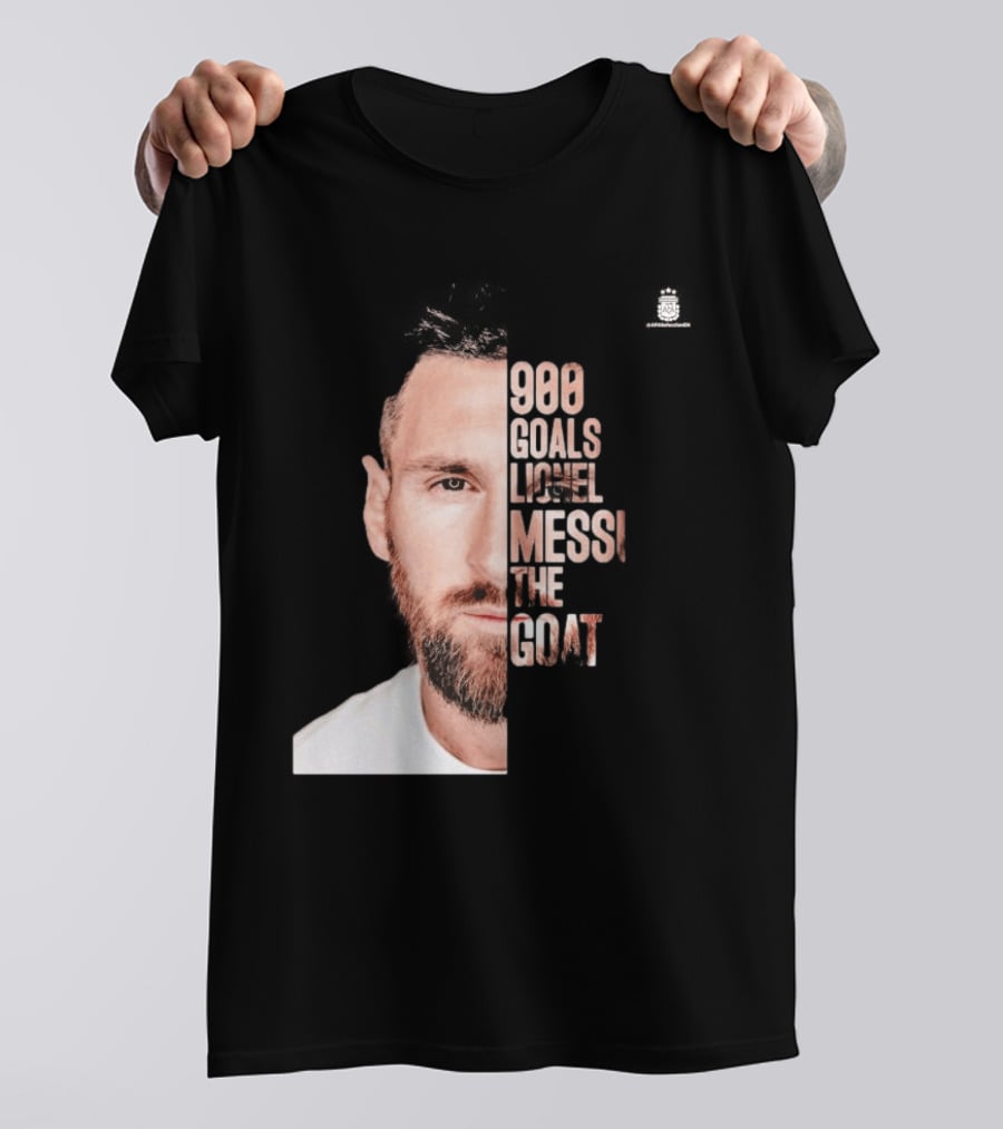 Lionel Messi The GOAT 900 Goals T-Shirt