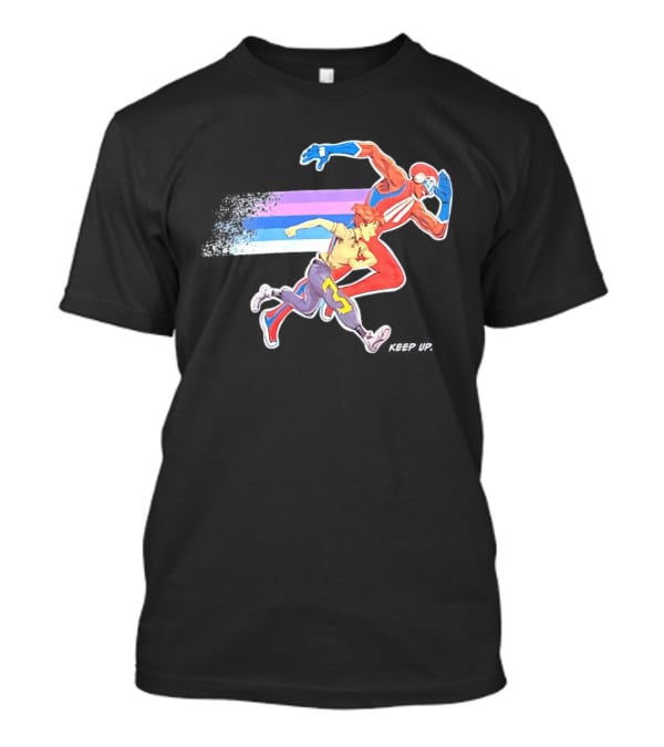 Jaxson Derr Keep Up Colorful Running Duo T-Shirt