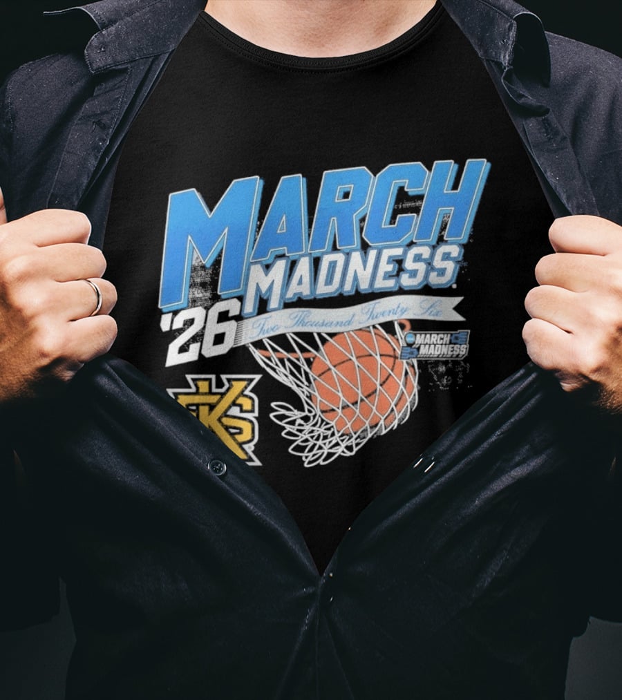 Kennesaw State Owls March Madness 2026 Two Thousand Twenty Six Basketball Net T-Shirt