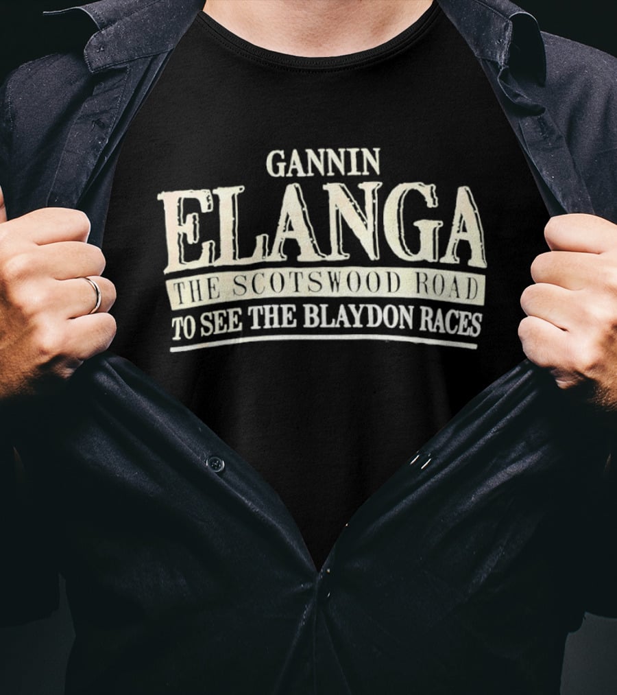 Gannin Elanga The Scotswood Road To See The Blaydon Races T-Shirt