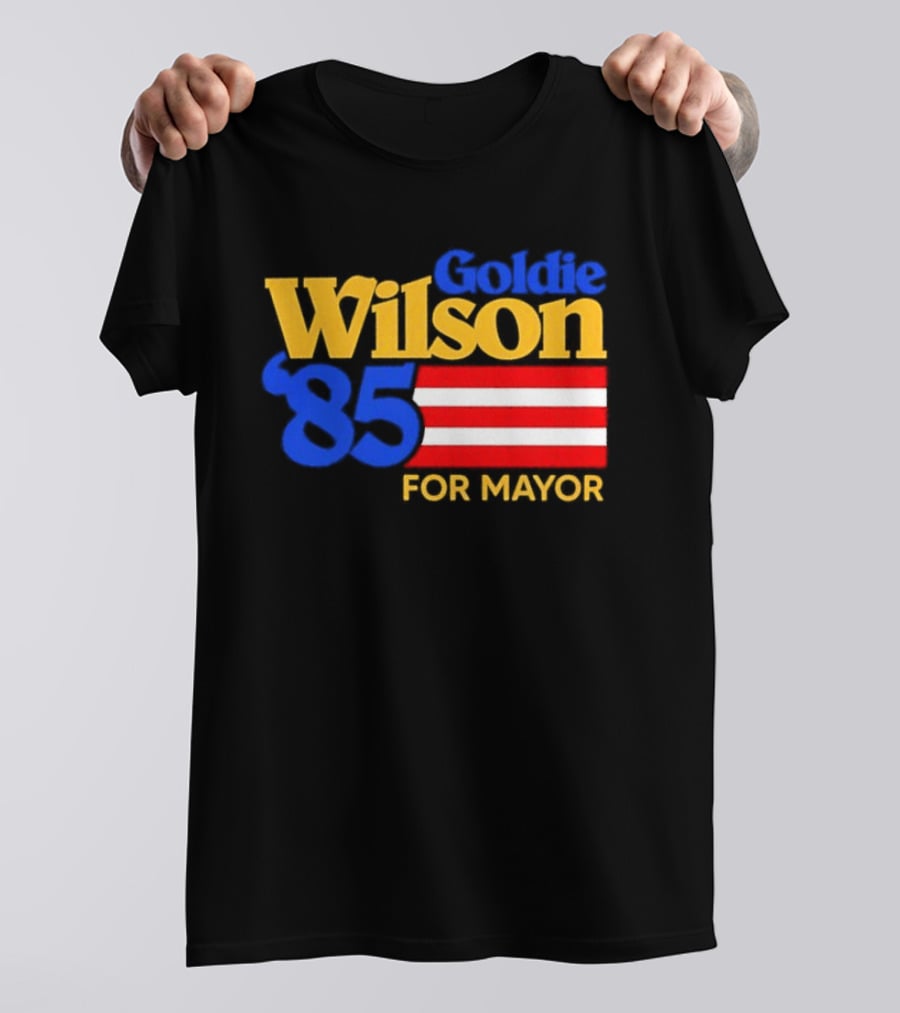 Goldie Wilson '85 For Mayor Back To The Future T-Shirt