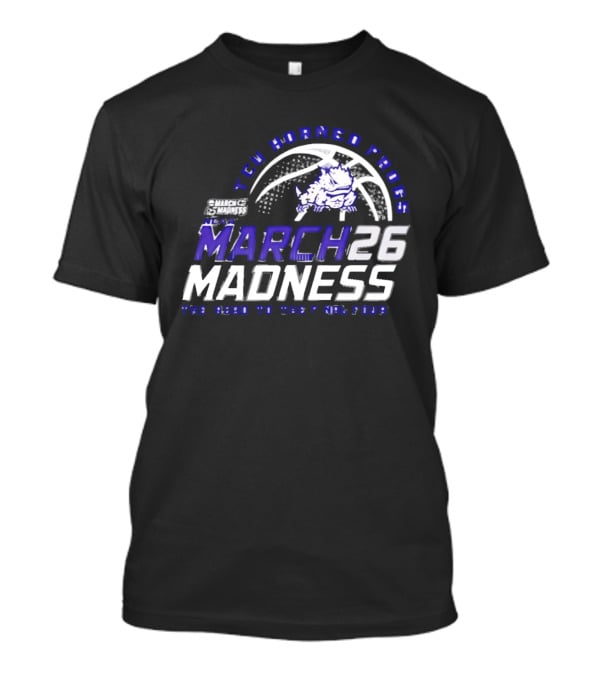 TCU Horned Frogs 2026 NCAA March Madness Road To The Final Four T-Shirt