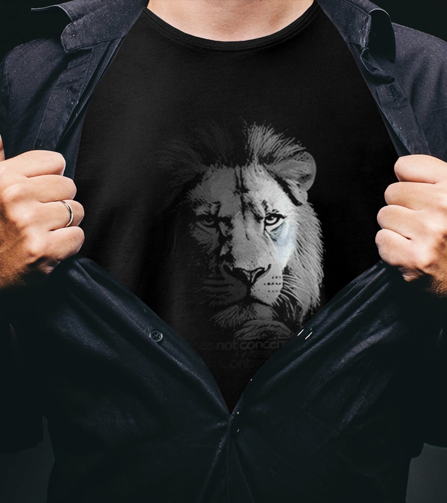 Lion Does Not Concern Himself With Open Container Laws T-Shirt
