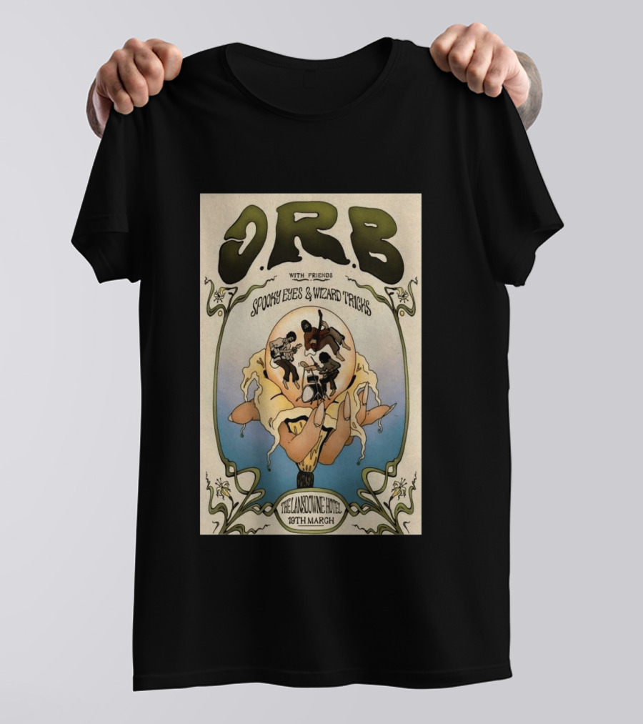 ORB Spooky Eyes Wizard Tricks Lansdowne Hotel March 19 T-Shirt