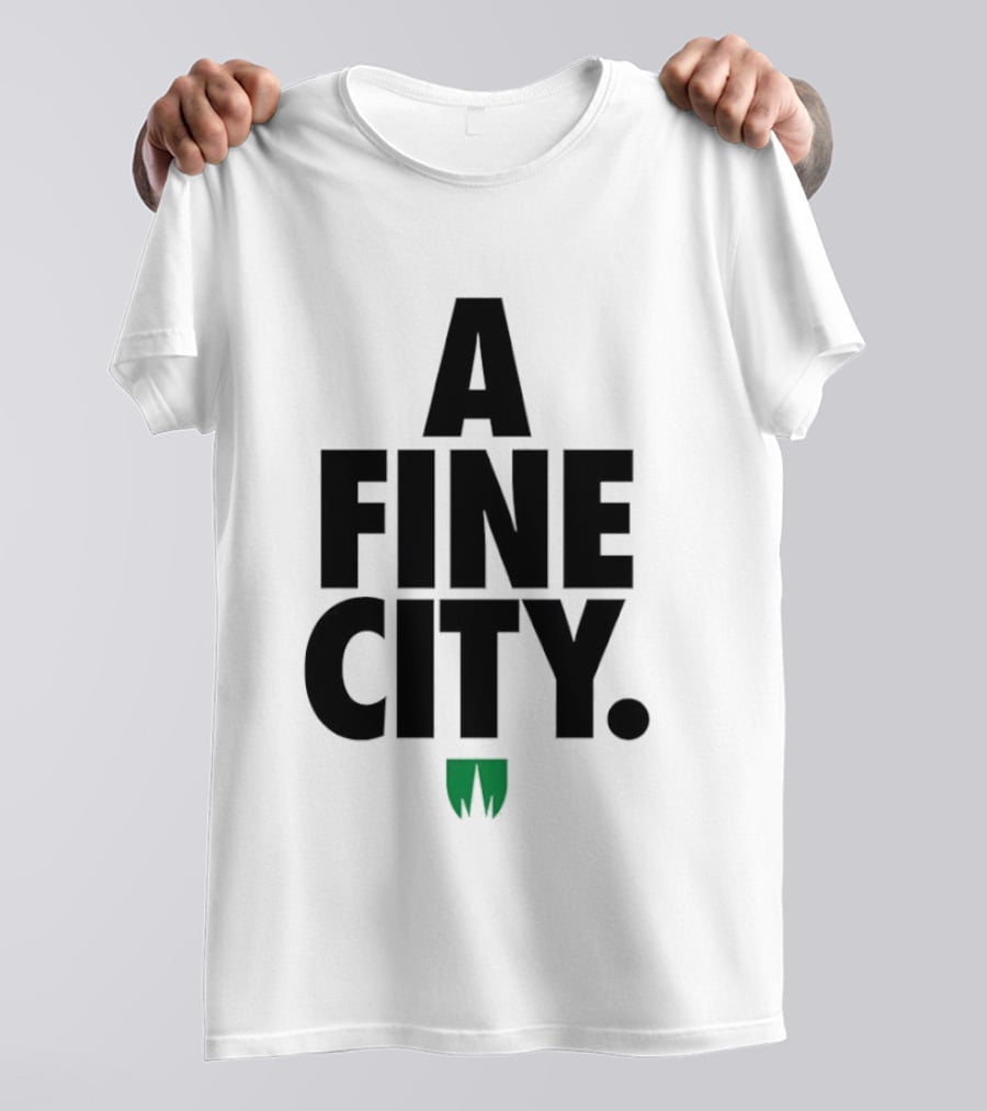 A Fine City Norwich Iconic Norwich Cathedral Spire T-Shirt